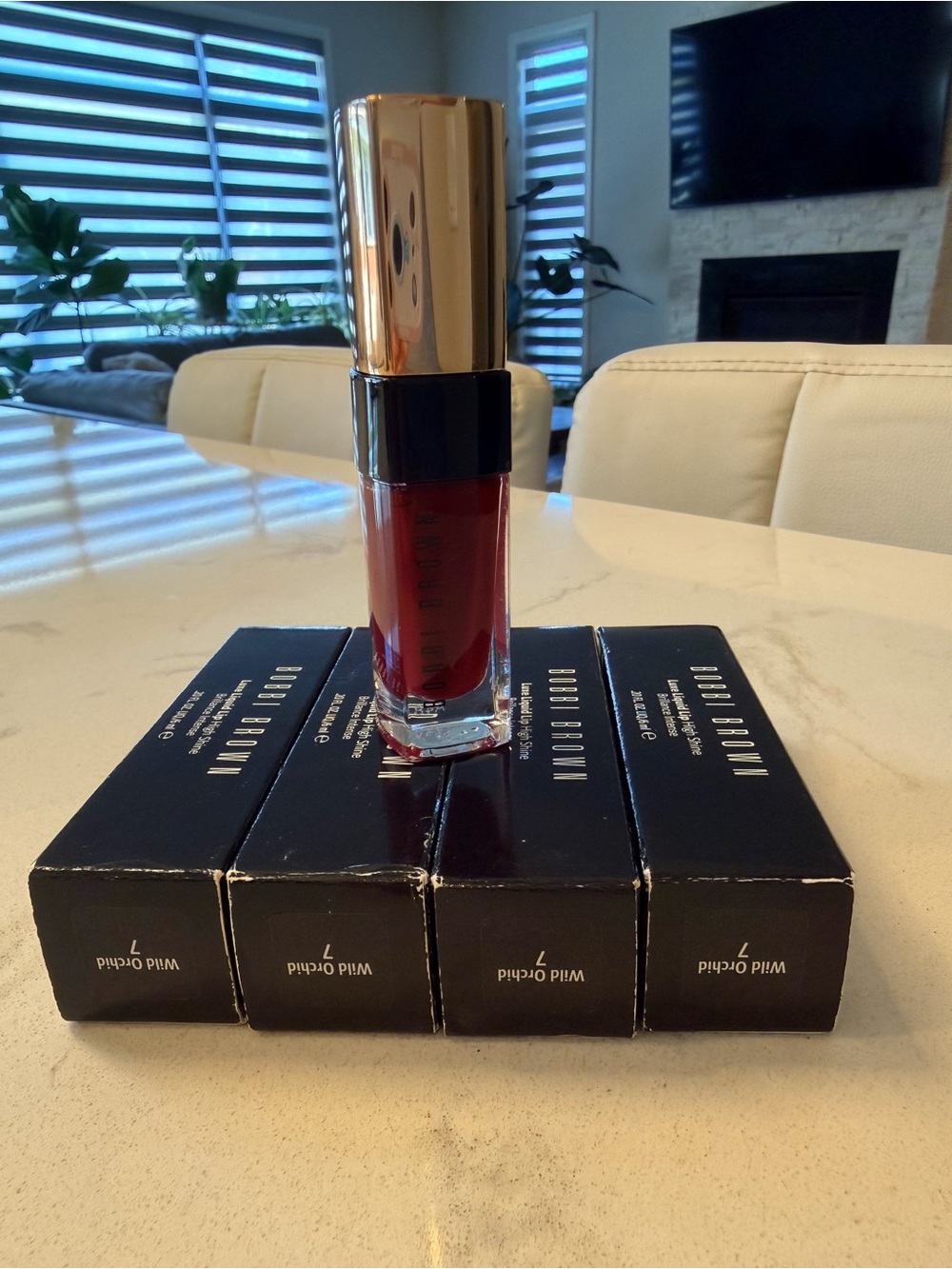 【Brand New】Bobbi Brown Luxe Liquid Lip High Shine – Wild Orchid #7